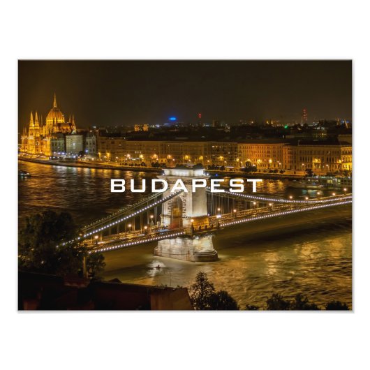 Boedapest Foto Afdruk (Voorkant)