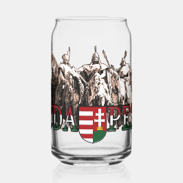 Boedapest helden van Hongarije Blikvorm Glas