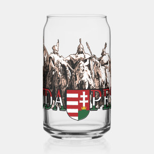 Boedapest helden van Hongarije Blikvorm Glas