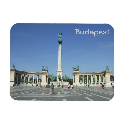 Boedapest - Heldenplein Magneet (Horizontaal)