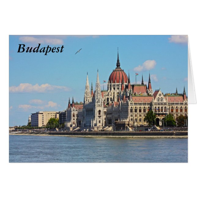 Boedapest, het gebouw van het Parlement, Boedapest (Voorkant Horizontaal)