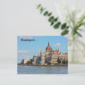 Boedapest, het gebouw van het Parlement, Boedapest Briefkaart (Staand voorkant)