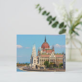 Boedapest, het gebouw van het Parlement Briefkaart (Staand voorkant)