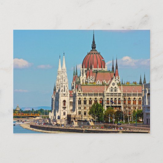 Boedapest, het gebouw van het Parlement Briefkaart (Voorkant)