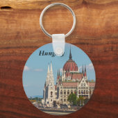Boedapest, het gebouw van het Parlement, Hongarije Sleutelhanger (Voorkant)