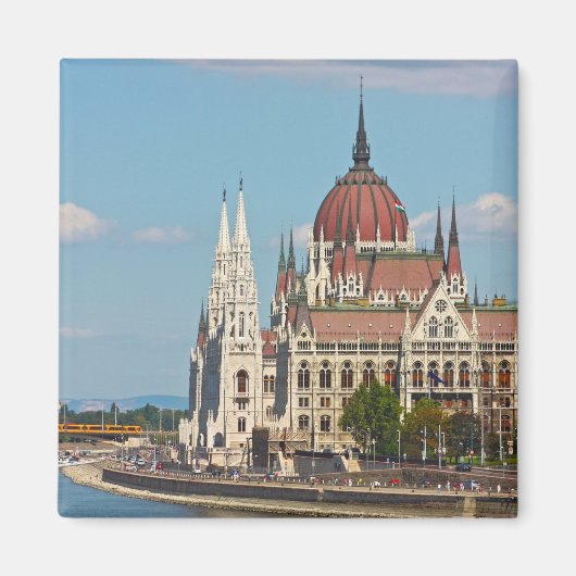 Boedapest, het gebouw van het Parlement Magneet (Voorkant)