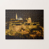Boedapest, het Koninklijk Paleis (Buda Castle) 's Legpuzzel (Horizontaal)