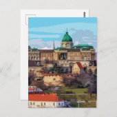 Boedapest Historical Castle Architecture Hongarije Briefkaart (Voorkant / Achterkant)