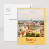 Boedapest, Hongaars  Briefkaart (Voorkant / Achterkant)