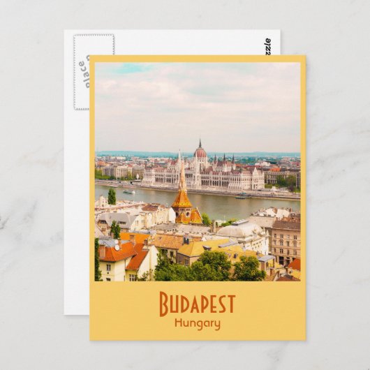 Boedapest, Hongaars  Briefkaart (Voorkant / Achterkant)