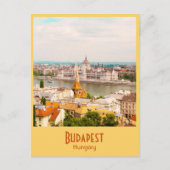 Boedapest, Hongaars  Briefkaart (Voorkant)