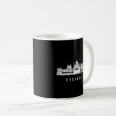 Boedapest Hongaars Parlement skyline Ik hou van Bu Koffiemok (Voorkant rechts)