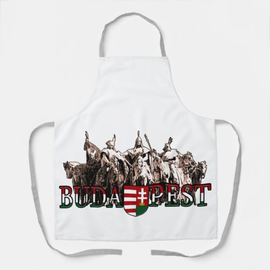 Boedapest Hongaarse helden Schort (Voorkant)