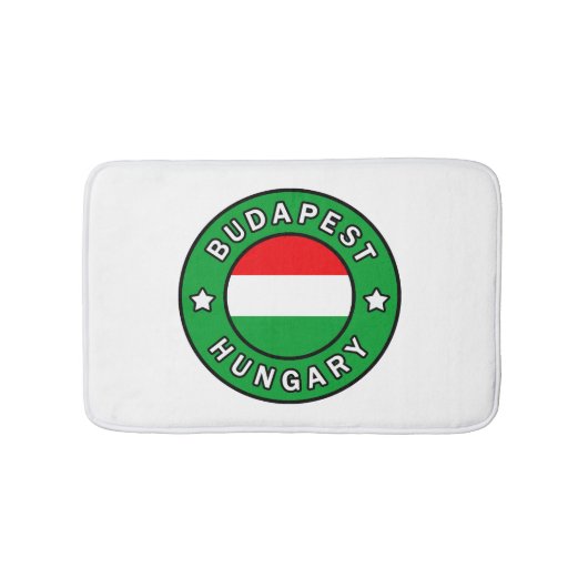 Boedapest Hongarije Badmat (Voorkant)