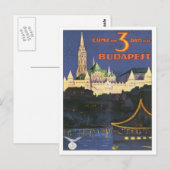 Boedapest Hongarije Briefkaart (Voorkant / Achterkant)