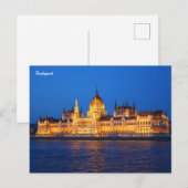 Boedapest Hongarije Briefkaart (Voorkant / Achterkant)