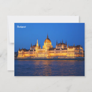 Boedapest Hongarije Briefkaart
