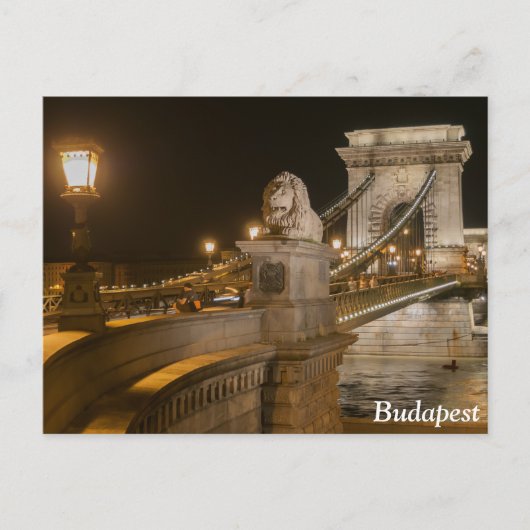 Boedapest, Hongarije Briefkaart (Voorkant)