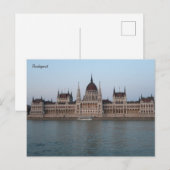 Boedapest Hongarije Briefkaart (Voorkant / Achterkant)