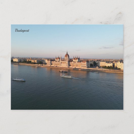Boedapest Hongarije Briefkaart (Voorkant)