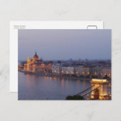 Boedapest, Hongarije Briefkaart (Voorkant / Achterkant)