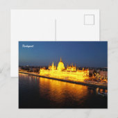 Boedapest Hongarije Briefkaart (Voorkant / Achterkant)
