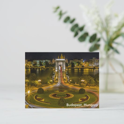 Boedapest, Hongarije Briefkaart (Staand voorkant)