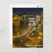 Boedapest, Hongarije Briefkaart (Voorkant / Achterkant)