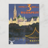 Boedapest Hongarije Briefkaart (Voorkant)