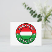 Boedapest Hongarije Briefkaart (Staand voorkant)