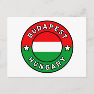 Boedapest Hongarije Briefkaart
