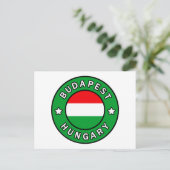 Boedapest Hongarije Briefkaart (Staand voorkant)