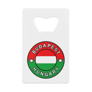 Boedapest Hongarije Creditkaart Flessenopener