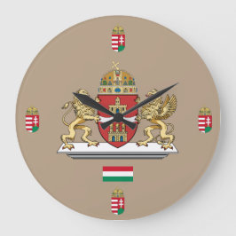 Boedapest Hongarije Crest Wall klok