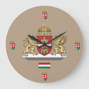 Boedapest Hongarije Crest Wall klok