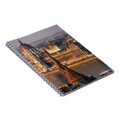 Boedapest, Hongarije, Donau, Parlement Notitieboek (Rechterzijde)