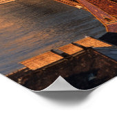 Boedapest, Hongarije, Donau, Parlement Poster (Hoek)