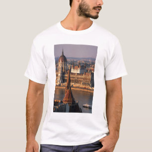 Boedapest, Hongarije, Donau, Parlement T-shirt