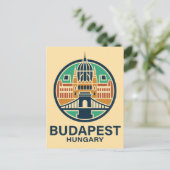 Boedapest Hongarije Europa Briefkaart (Staand voorkant)
