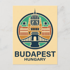 Boedapest Hongarije Europa Briefkaart
