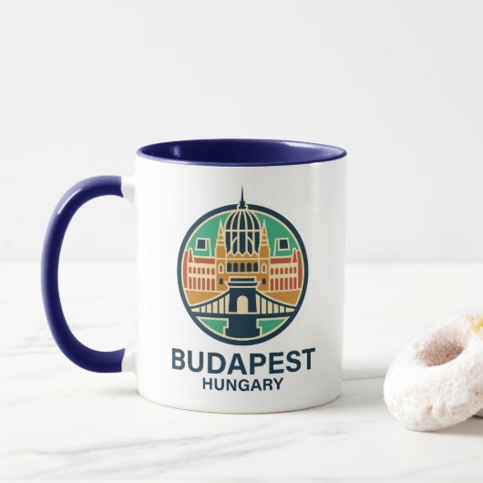 Boedapest Hongarije Europa Mok (Met donut)