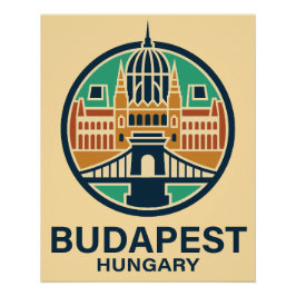 Boedapest Hongarije Europa Perfect Poster