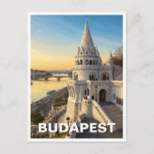 Boedapest Hongarije Fisherman's Bastion Travel Briefkaart (Voorkant)