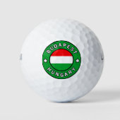 Boedapest Hongarije Golfballen (Voorkant)