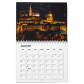 Boedapest-Hongarije kalender (Jan 2027)