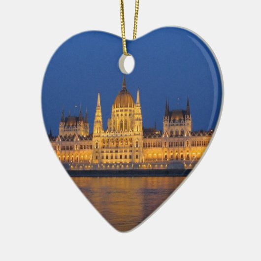 Boedapest Hongarije Keramisch Ornament (Links)