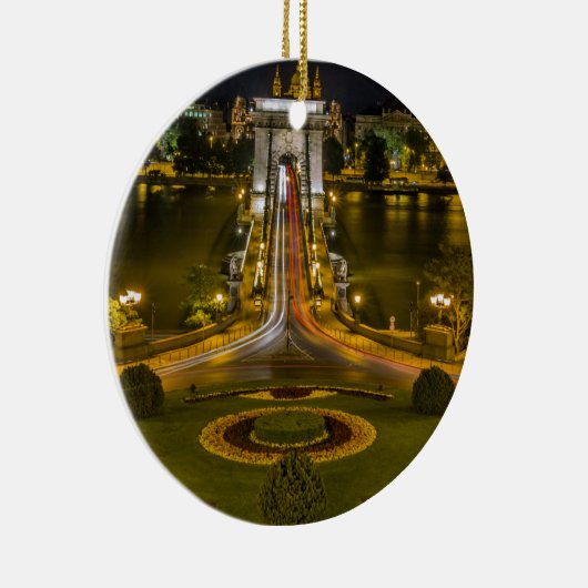 Boedapest, Hongarije Keramisch Ornament (Rechts)