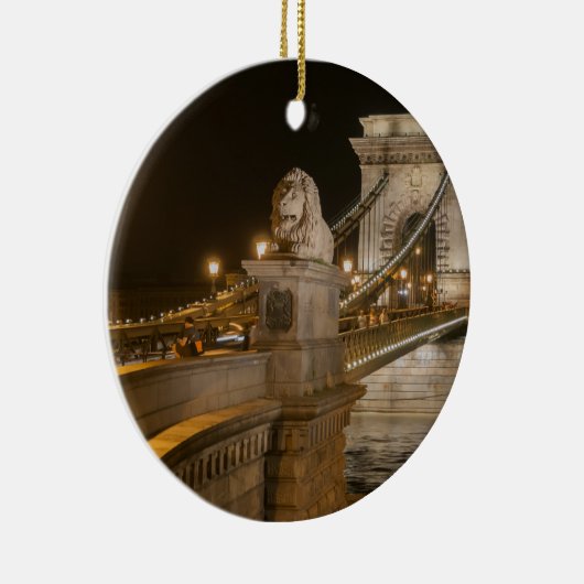 Boedapest, Hongarije Keramisch Ornament (Rechts)