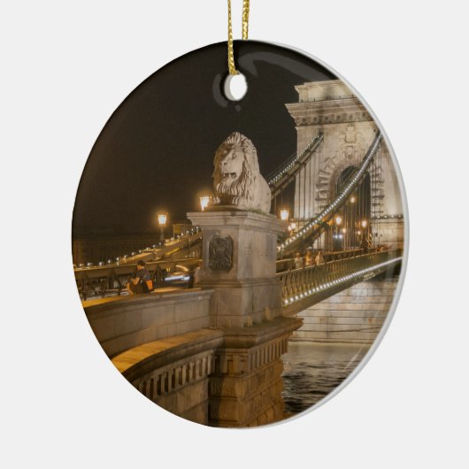 Boedapest, Hongarije Keramisch Ornament (Links)