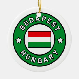 Boedapest Hongarije Keramisch Ornament